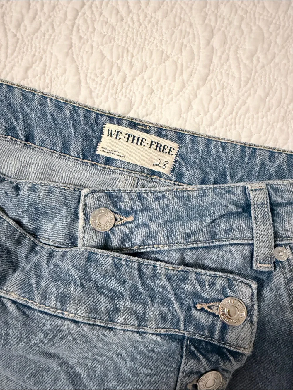 Free People Wynne Denim Skirt